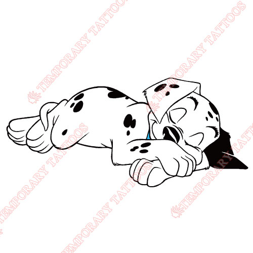 101 Dalmatians Customize Temporary Tattoos Stickers NO.643